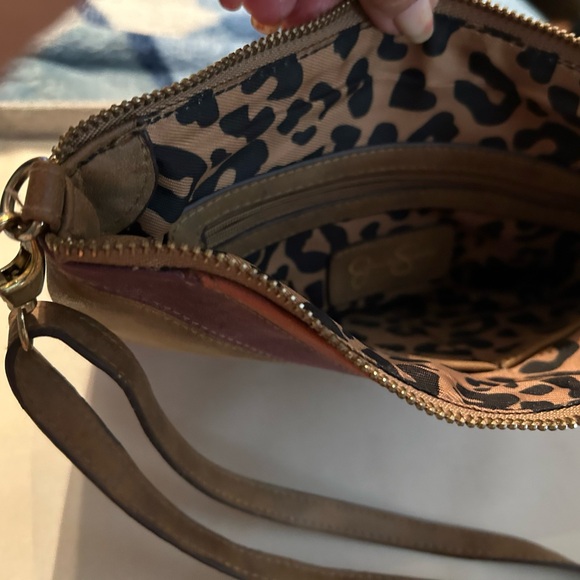 Jessica Simpson Cross Body purple Burnt Orange Brown Fall Colors - Picture 6 of 9